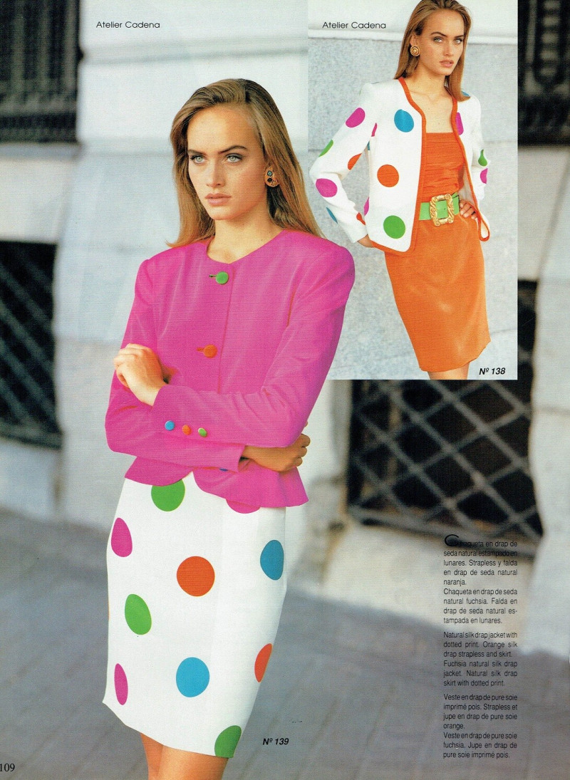 Amber Valletta featured in First Lady, February 1992