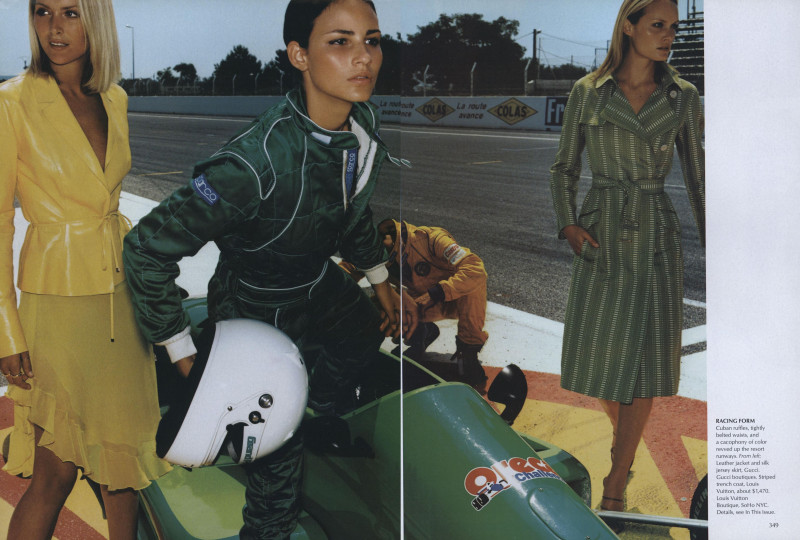 Amber Valletta featured in Take It Away, December 1999