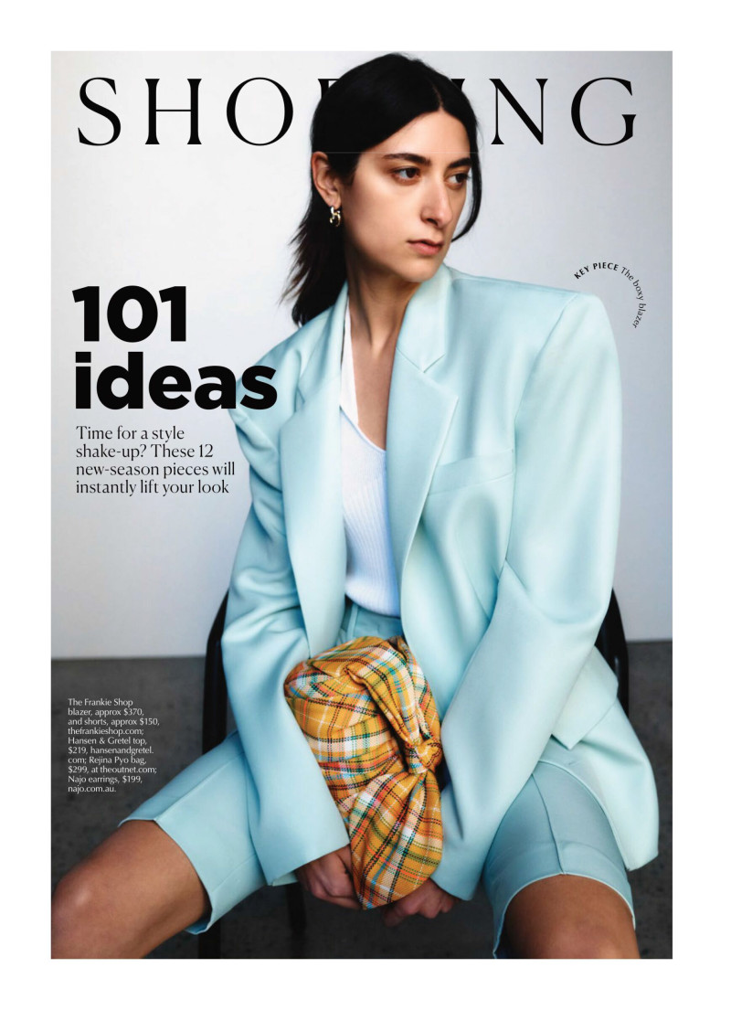 Olympia Christou featured in 101 Ideas, August 2021