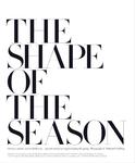 The Shape Of The Season