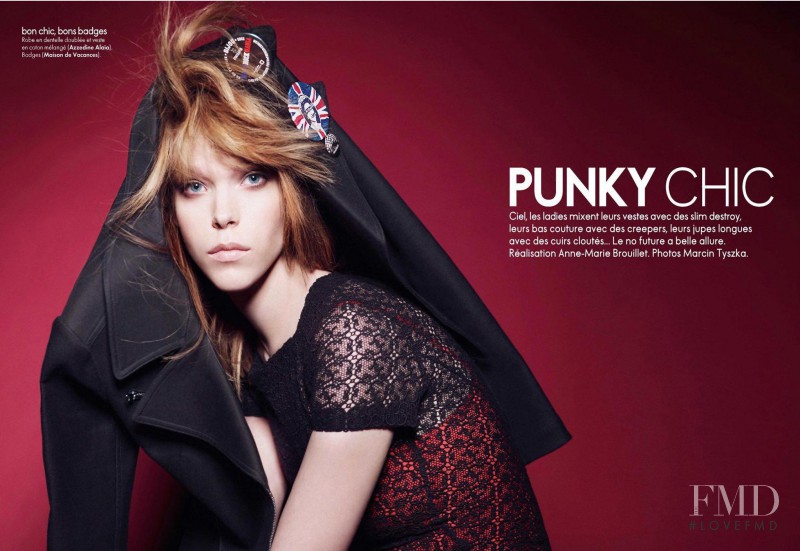 Meghan Collison featured in Punky Chic, March 2011