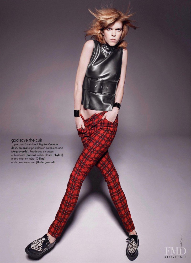 Meghan Collison featured in Punky Chic, March 2011