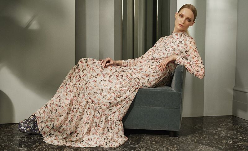 Lera Kapkaikina featured in Erdem Collection, May 2017