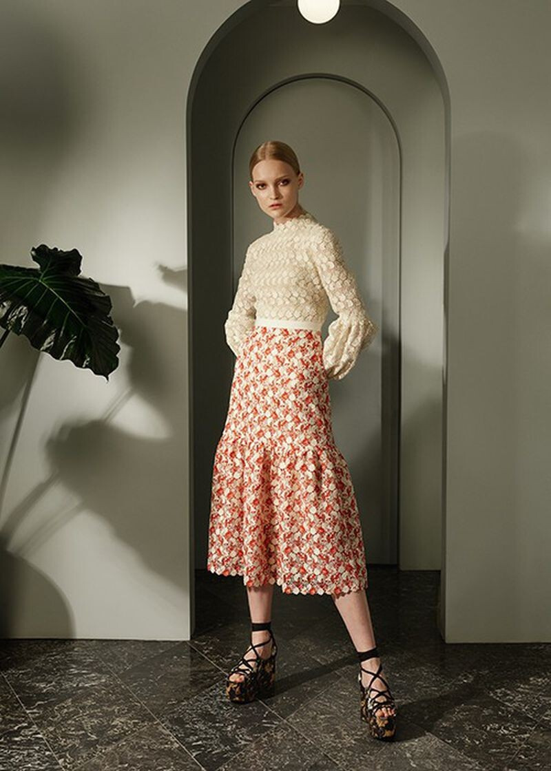 Lera Kapkaikina featured in Erdem Collection, May 2017