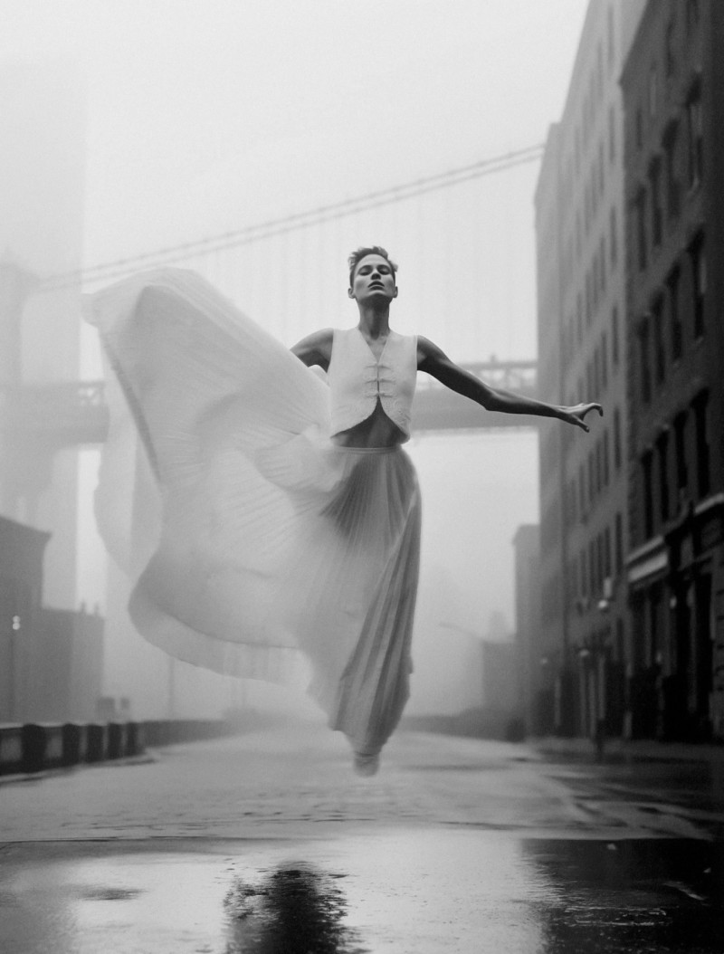 Makenzie Leigh featured in Une Histoire Parallèle Hommage À Peter Lindbergh (an Hommage To Peter Lindbergh Made With The Ai), February 2024