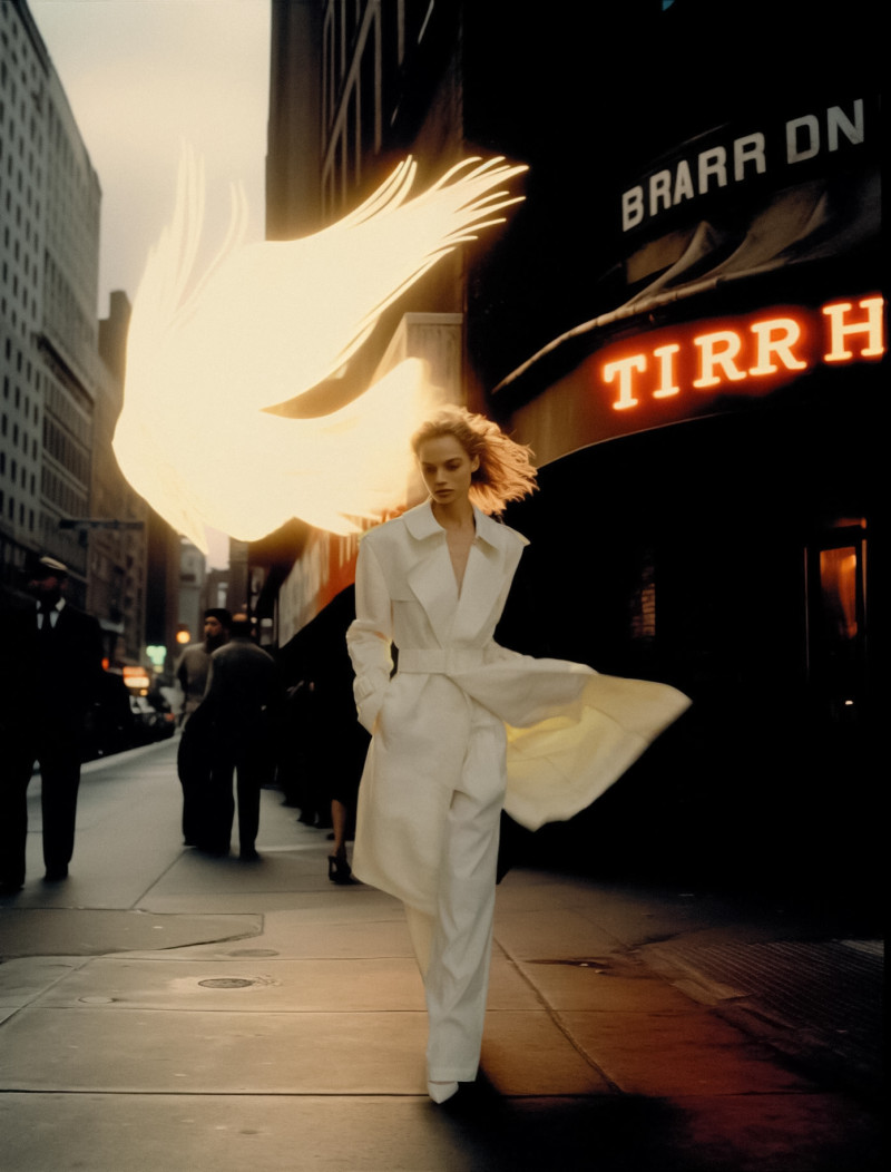 Makenzie Leigh featured in Une Histoire Parallèle Hommage À Peter Lindbergh (an Hommage To Peter Lindbergh Made With The Ai), February 2024