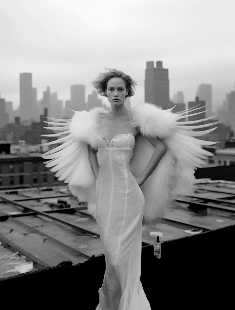 Makenzie Leigh featured in Une Histoire Parallèle Hommage À Peter Lindbergh (an Hommage To Peter Lindbergh Made With The Ai), February 2024