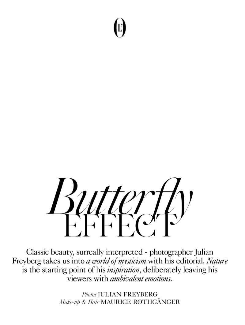 Emily Liptow featured in Butterfly Effect, September 2021