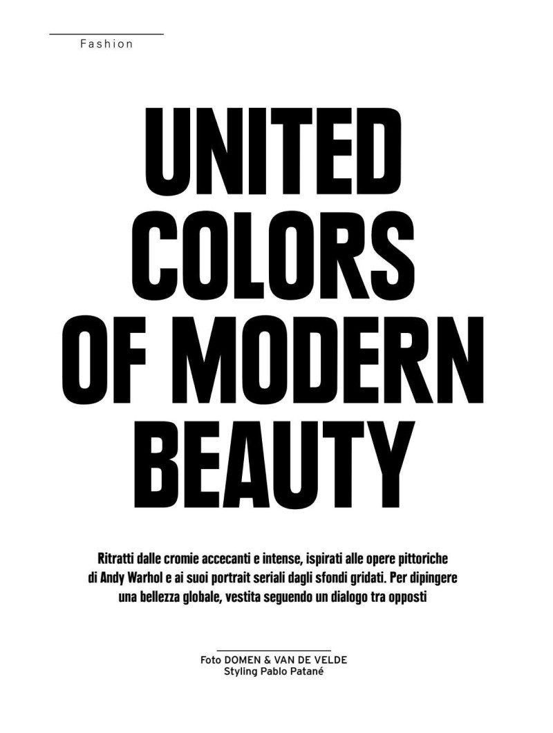 Kristin Zakala featured in United Colours Of Modern Beauty, September 2020