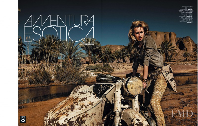 Paulina Heiler featured in Avventura Esotica, April 2013