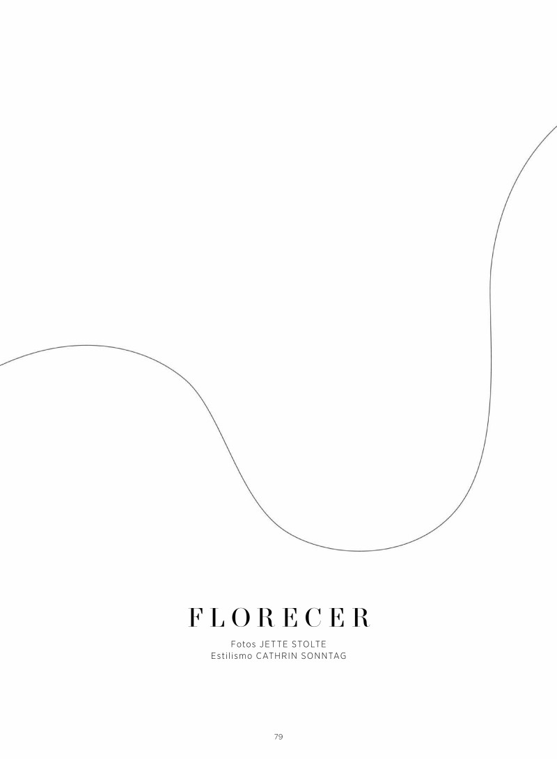 Marie Louwes featured in Florecer, September 2020