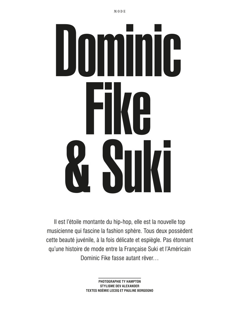 Suki Alice Waterhouse featured in Dominic Fike & Suki, July 2020