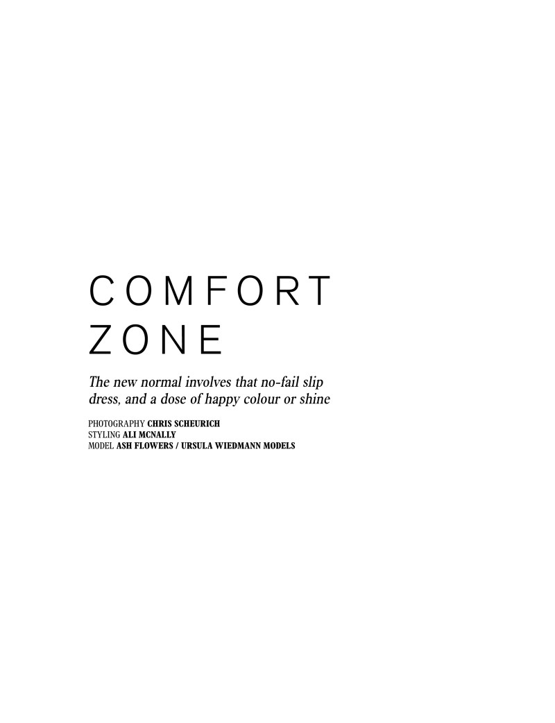 Comfort Zone, July 2020