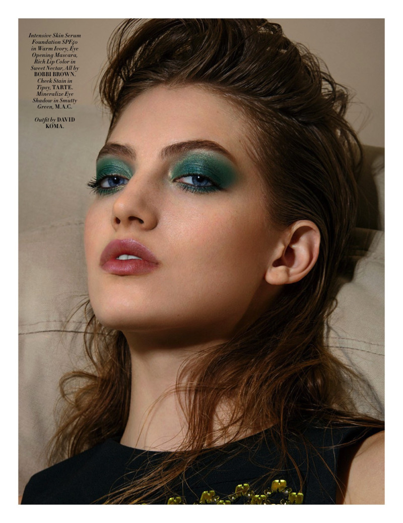 Lika Rzhevskaya featured in Eye Contact, February 2016