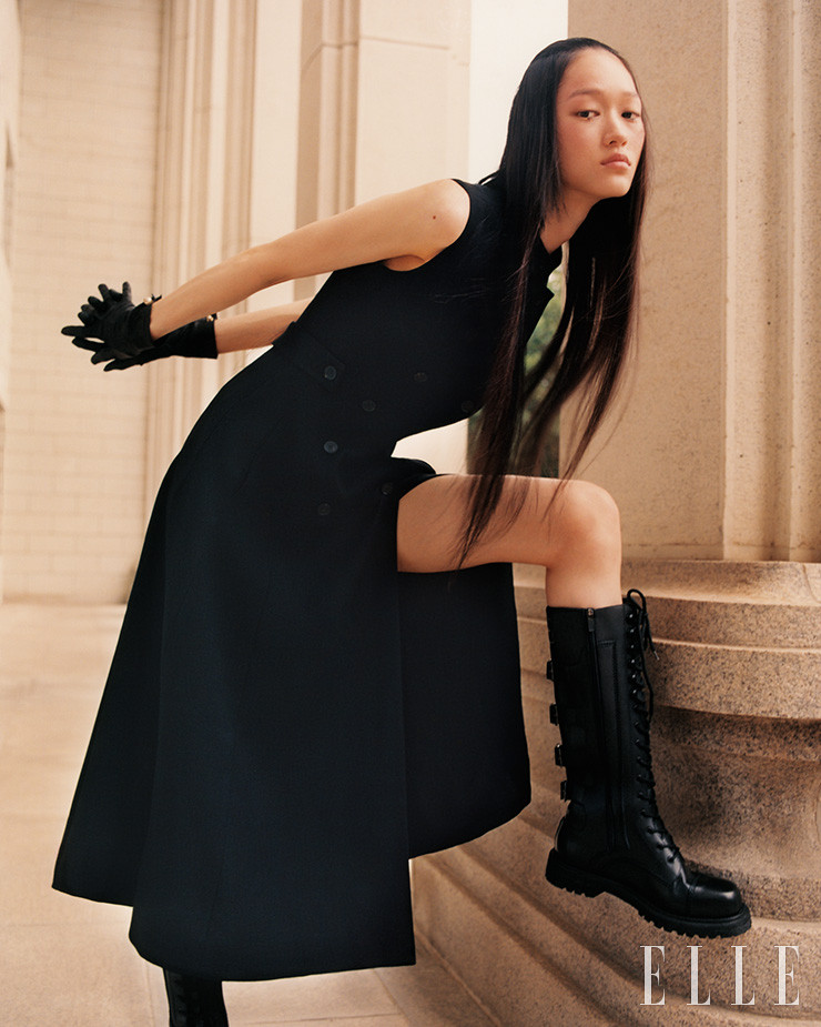Chloe Oh featured in Dior, September 2023