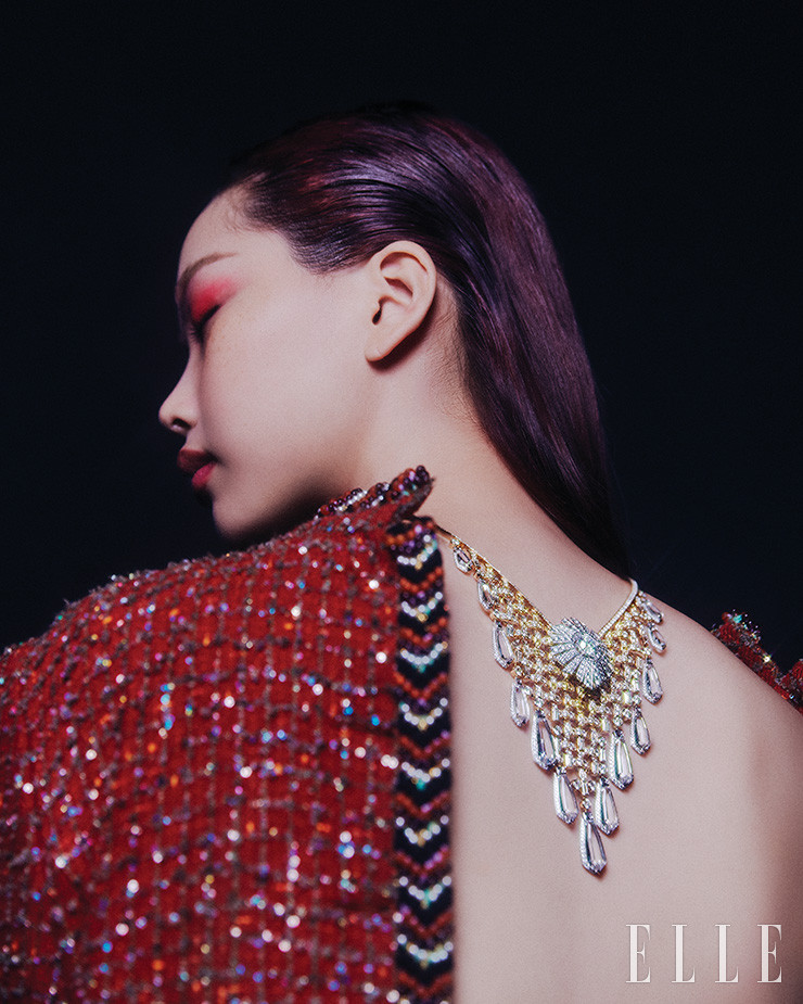 Seo-Yeon Lee featured in Chanel High Jewelry, September 2023