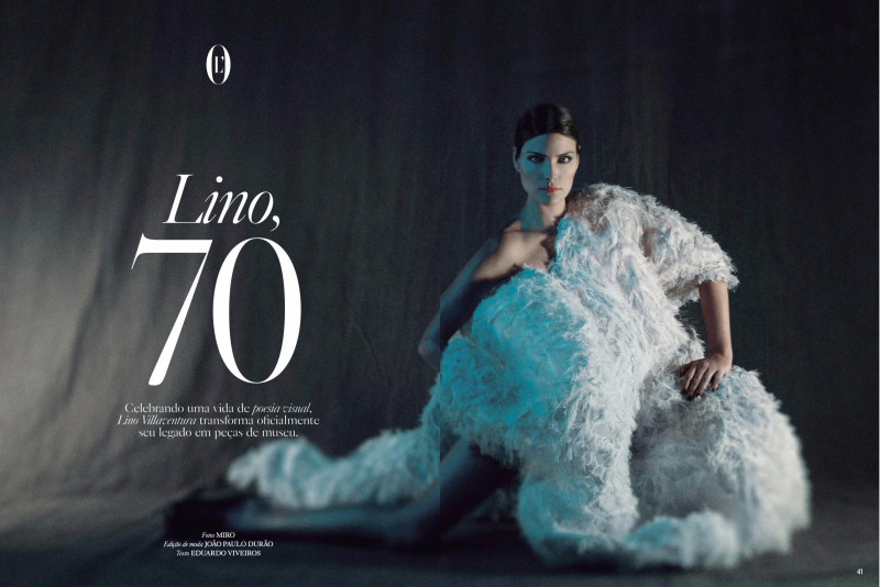 Luciana Curtis featured in Lino 70, March 2021