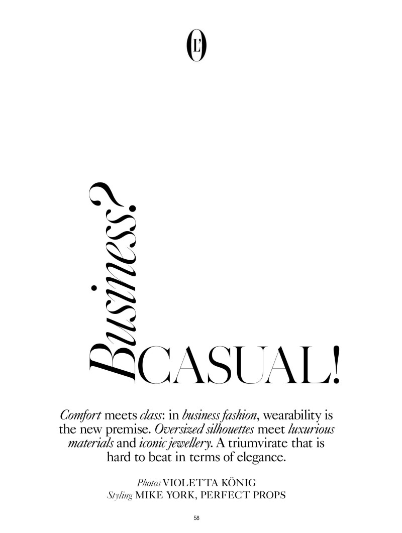 Business? Casual!, September 2021