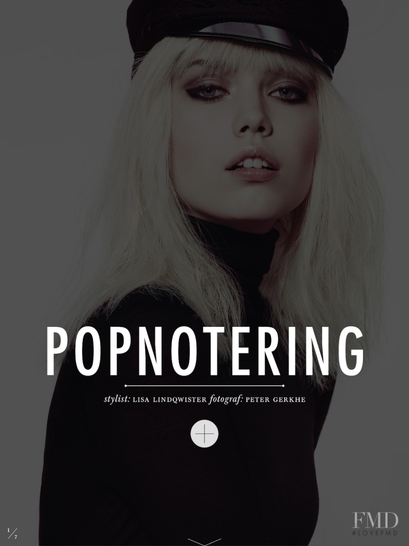 Elsa Fredriksson featured in Popnotering, April 2013