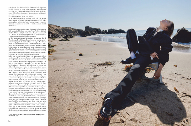 Lily On The Beach, December 2020