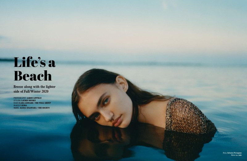 Alissa Sugawara featured in Life\'s A Beach, October 2020