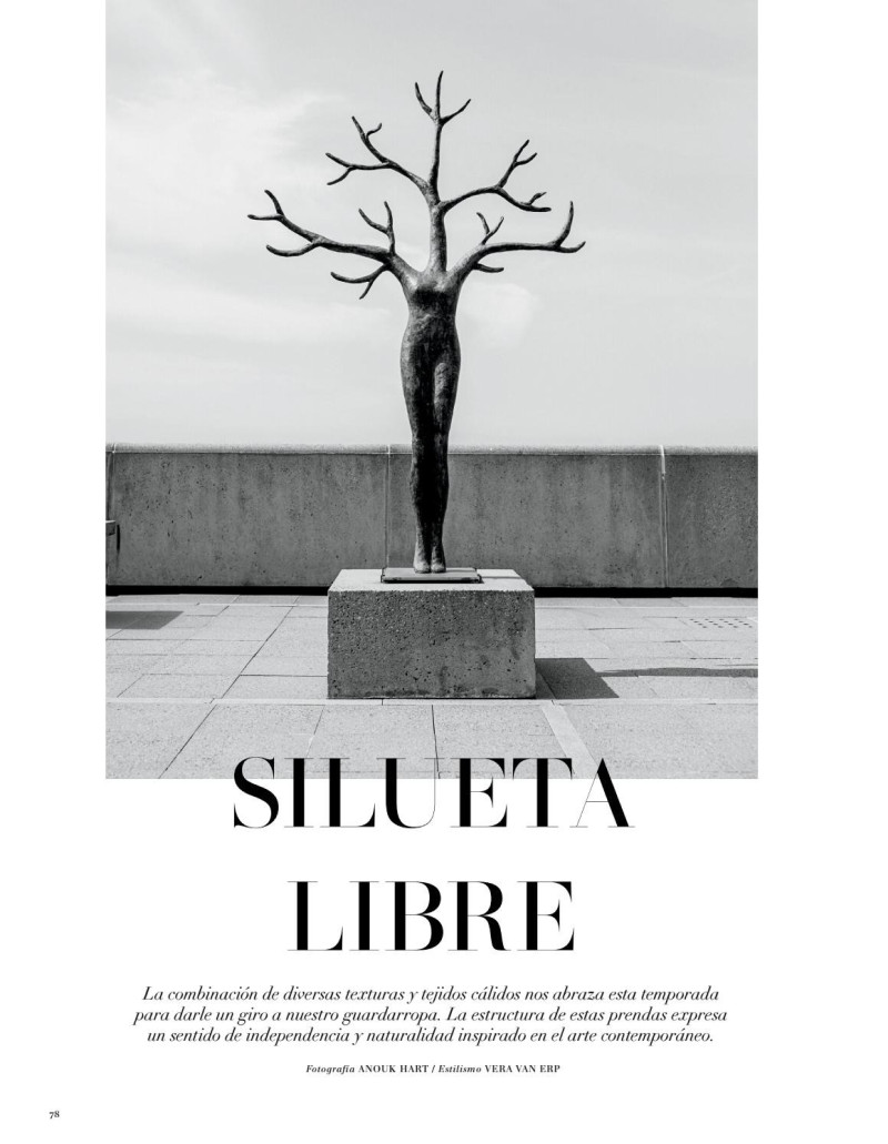 Vera Van Erp featured in Silueta Libre, September 2020