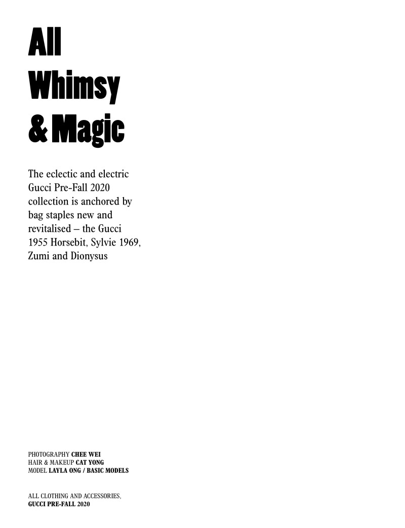 Layla Ong featured in All Whimsy & Magic, July 2020