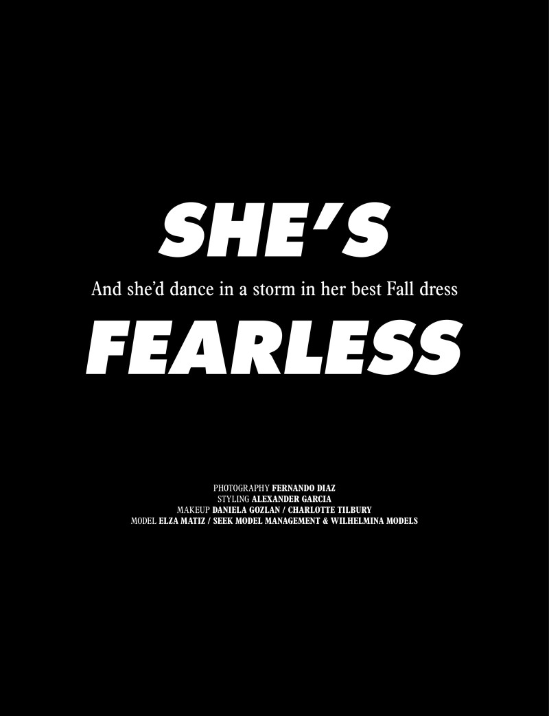 Elza Luijendijk Matiz featured in She\'s Fearless, July 2020