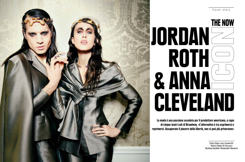 Anna Cleveland featured in The Now Icon: Jordan Roth & Anna Cleveland, June 2020