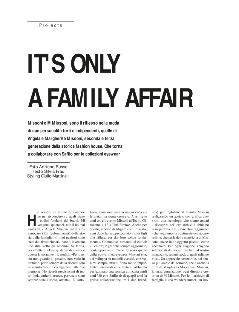 Caterina Ravaglia featured in It\'s Only A Family Affair, June 2020