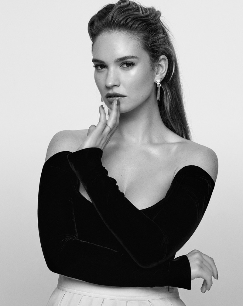 Lily James By Buzz White, May 2018