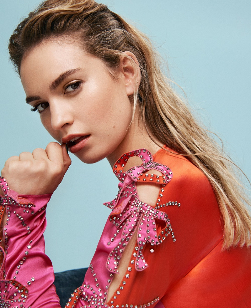 Lily James By Buzz White, May 2018