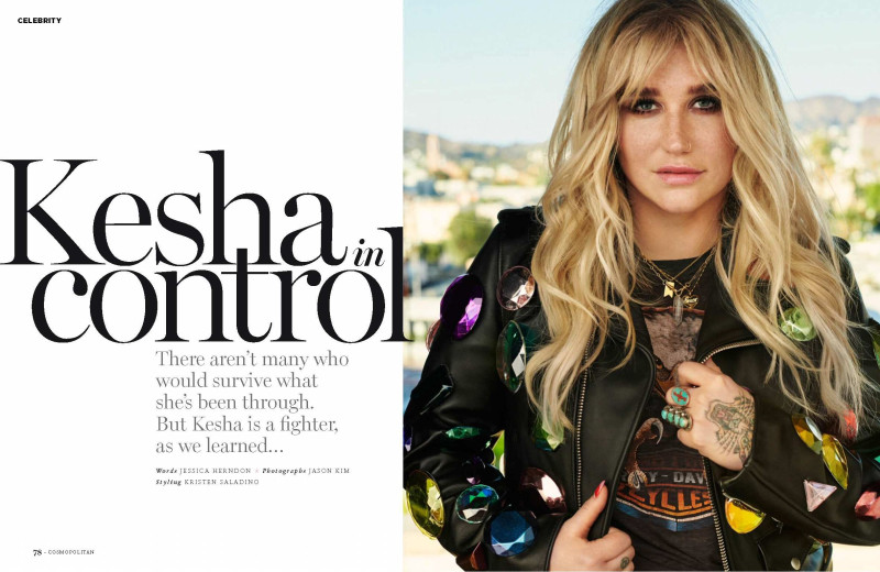 Kesha in control, July 2018
