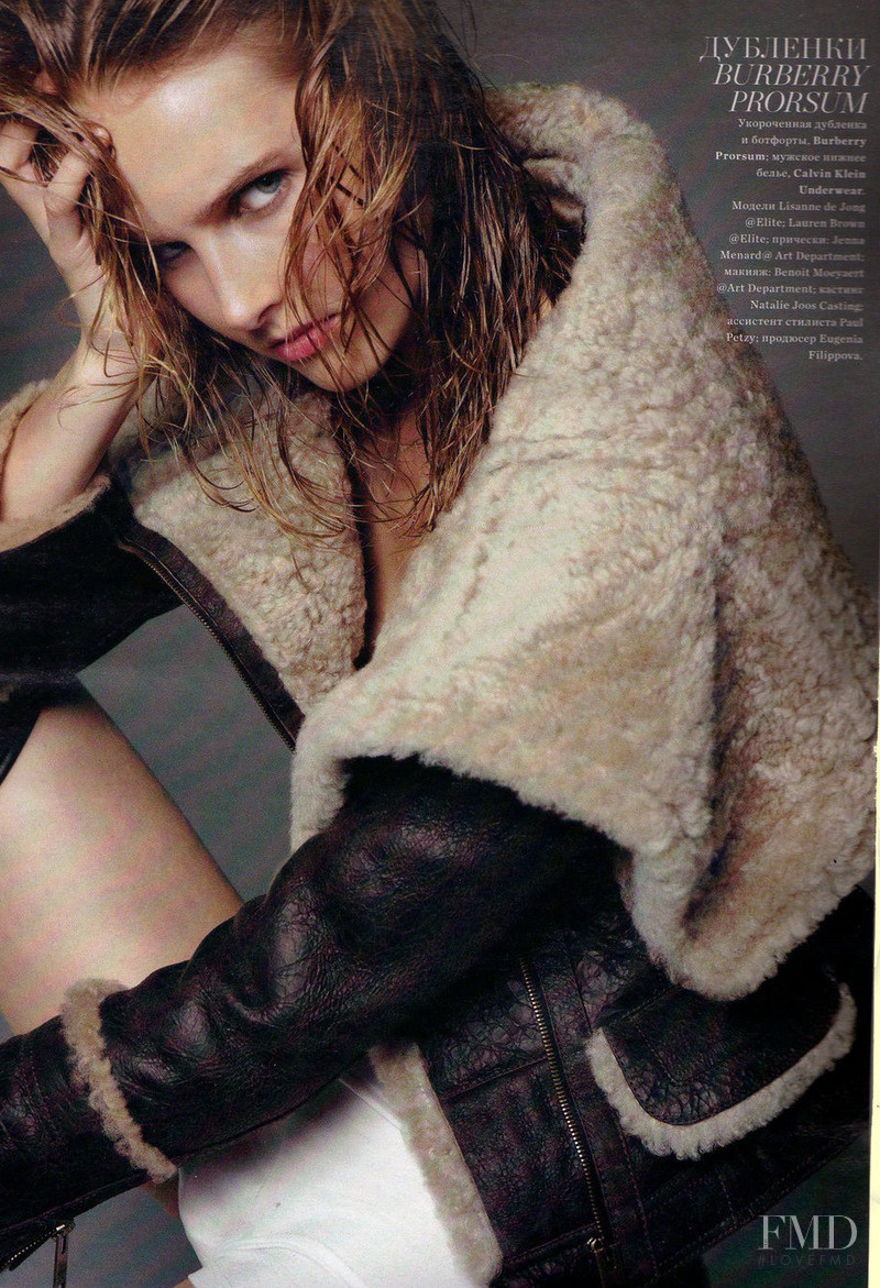 Lisanne de Jong featured in All New, September 2010