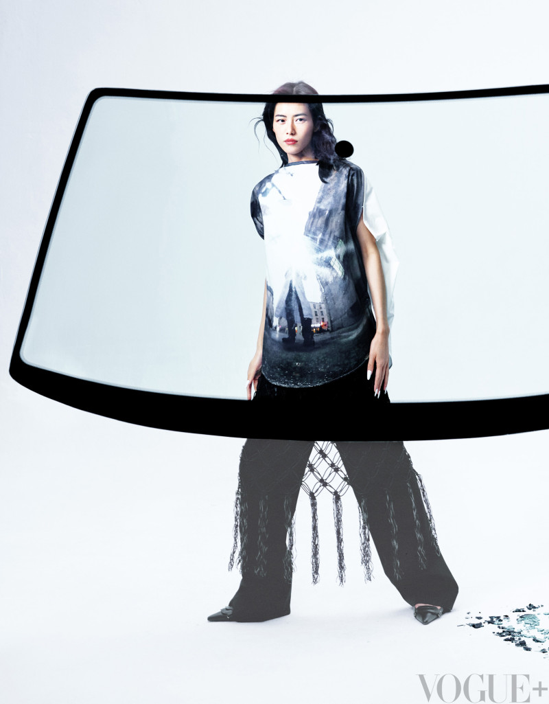 Liu Wen featured in Revolving Doors I, April 2023