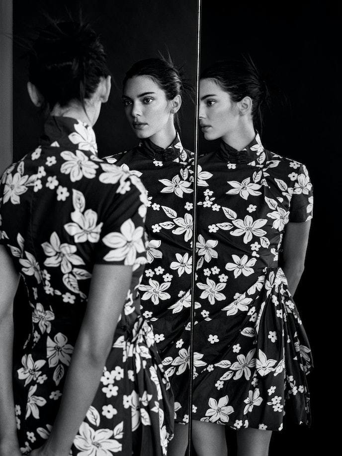 Kendall Jenner featured in Miuccia Prada, May 2023