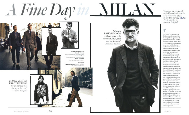 A Fine Day In Milan, March 2013