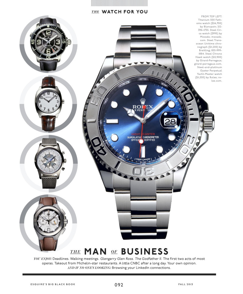 The Watch For You, September 2013