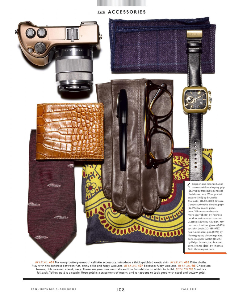 The Accessories | The Extra Ten Percent, September 2013