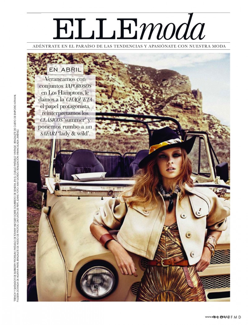 Lys Inger featured in Safari Lady Vs Wild, April 2013