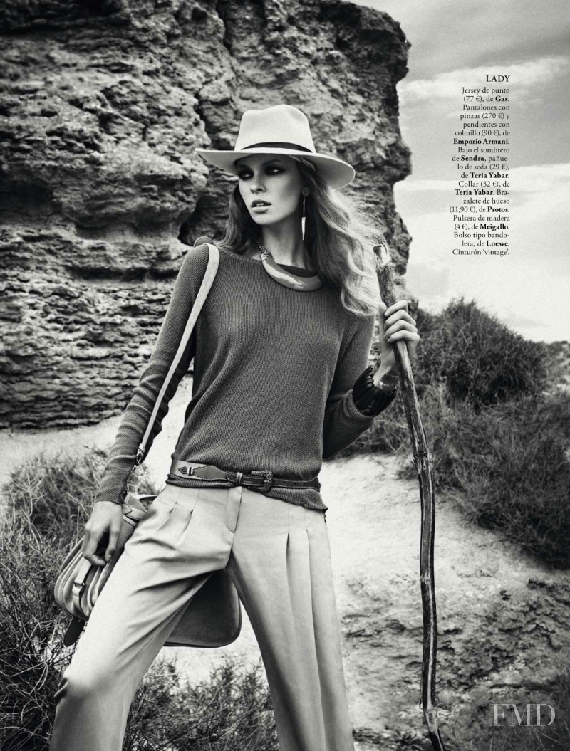 Lys Inger featured in Safari Lady Vs Wild, April 2013