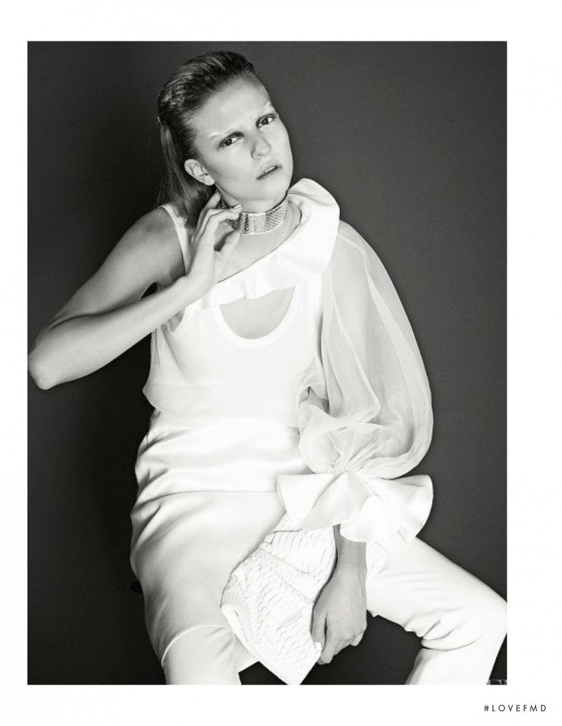 Emeline Ghesquiere featured in Bianco (Di) Rigore, May 2013