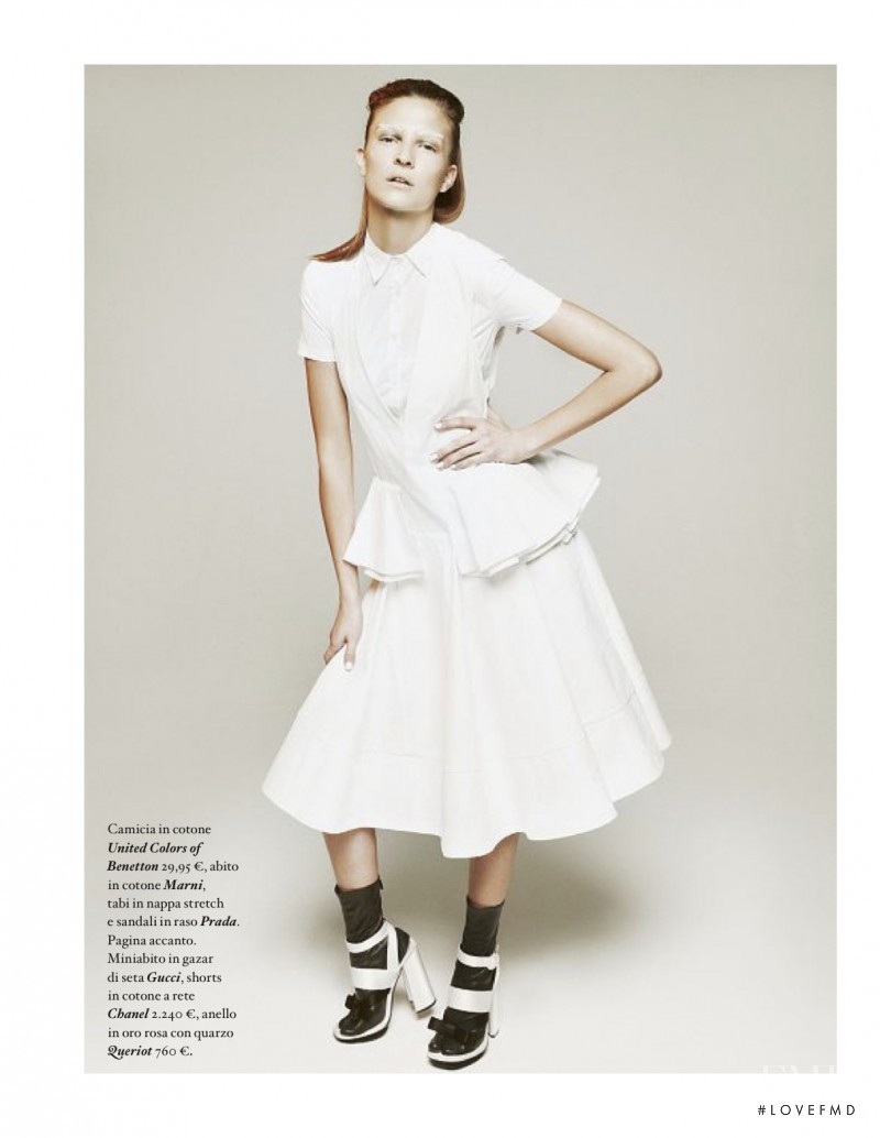 Emeline Ghesquiere featured in Bianco (Di) Rigore, May 2013