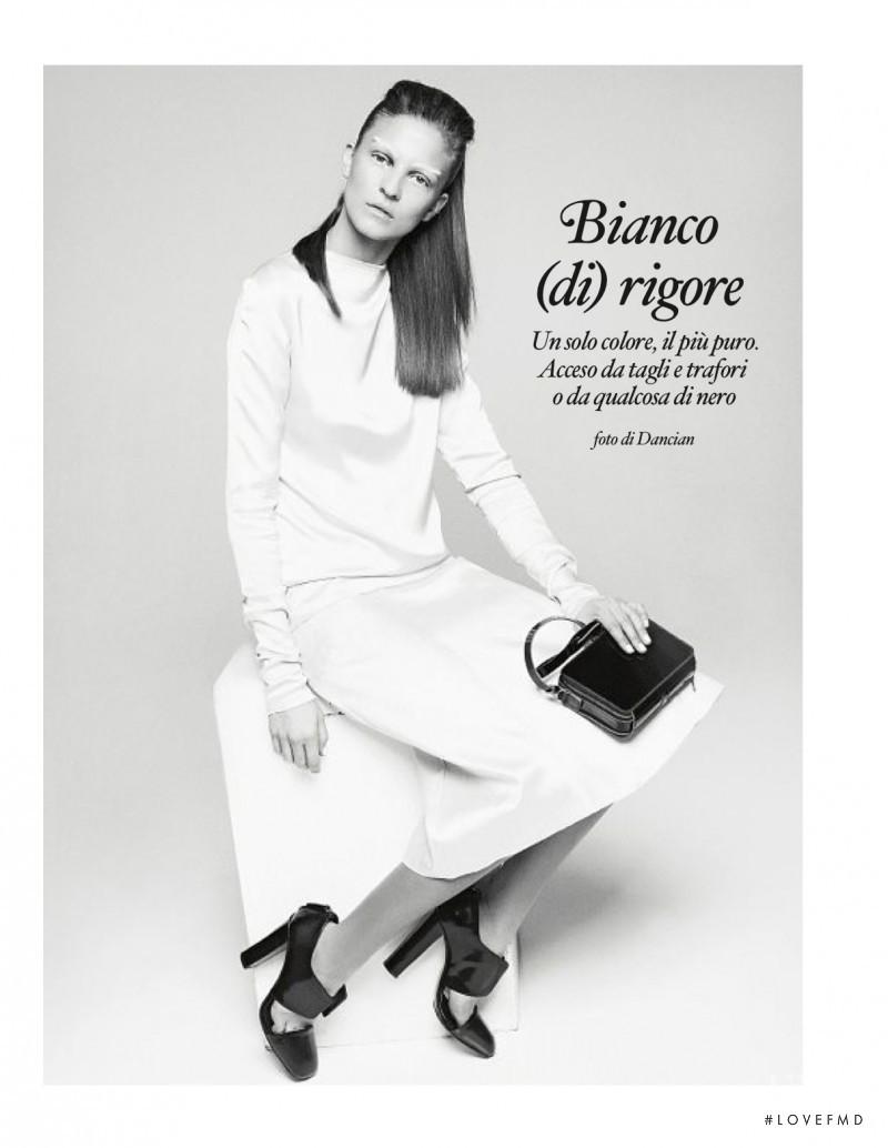 Emeline Ghesquiere featured in Bianco (Di) Rigore, May 2013