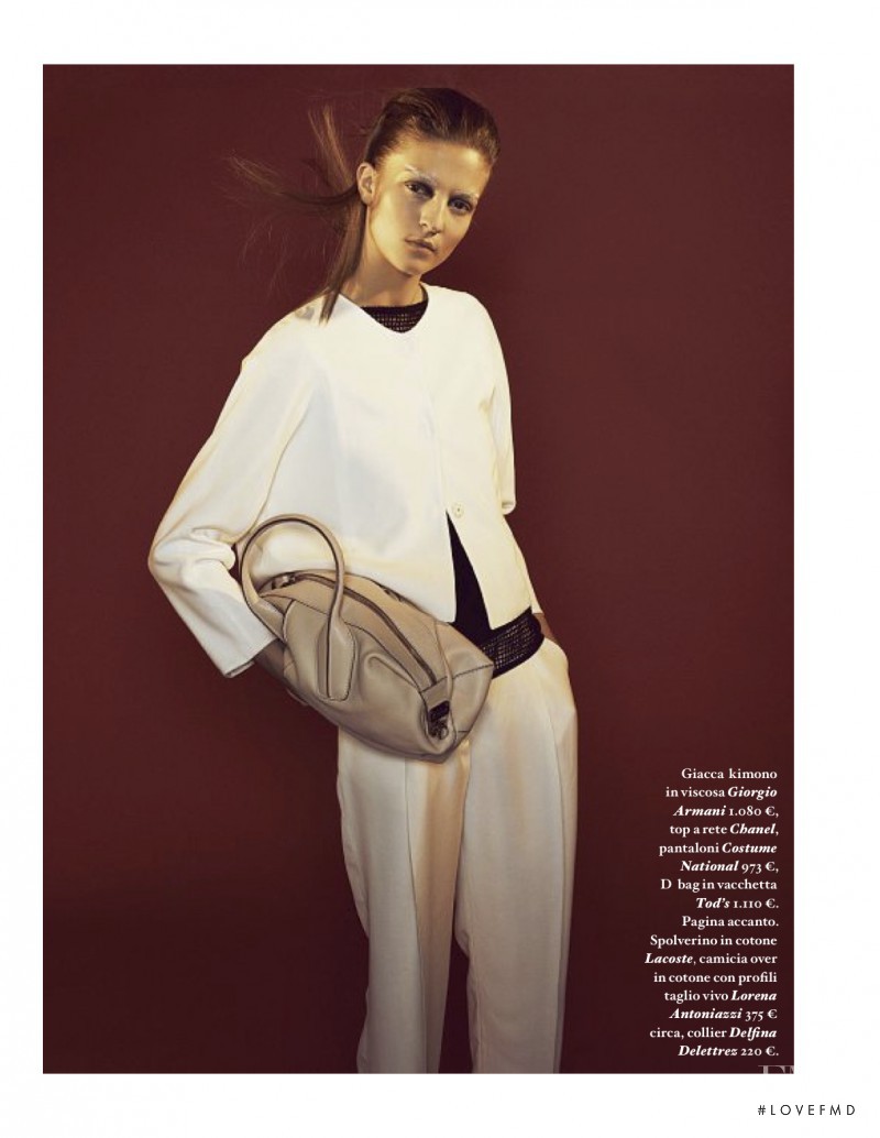 Emeline Ghesquiere featured in Bianco (Di) Rigore, May 2013