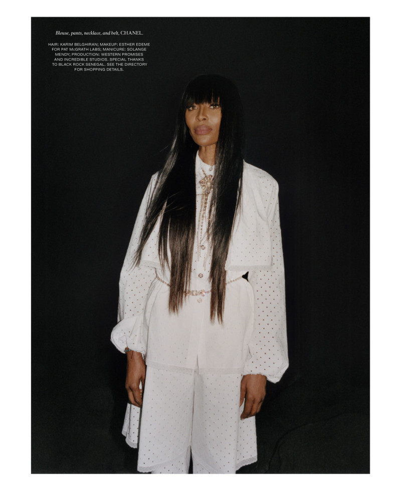 Naomi Campbell featured in Super Everything, March 2023
