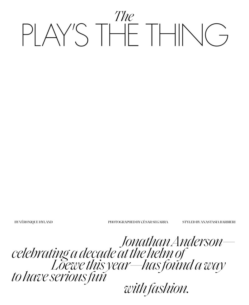 Jeanne Cadieu featured in The Play\'s The Thing, March 2023