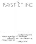 The Play\'s The Thing