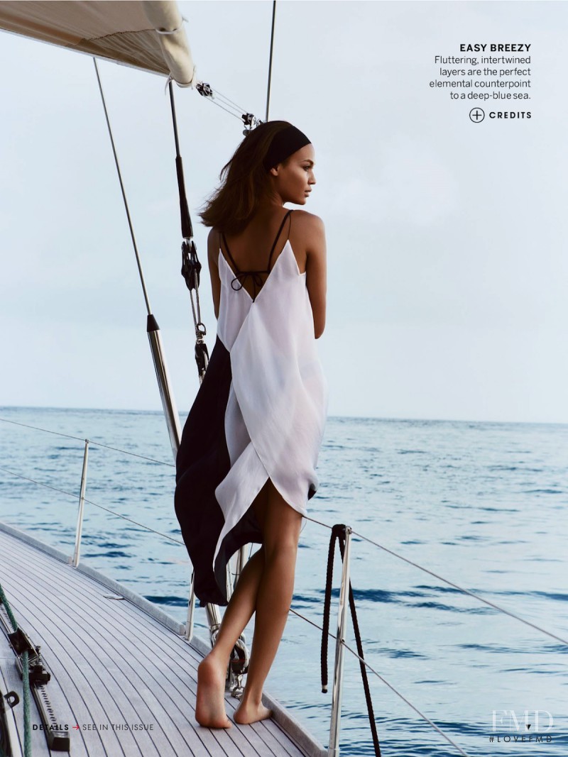 Joan Smalls featured in Smooth Sailing, April 2013