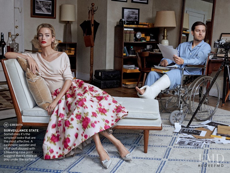 Carolyn Murphy featured in Window Dressing, April 2013